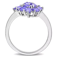 Tanzanite Ring Sterling Silver