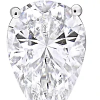 Lab Created White Sapphire & 10-10.5mm Black Tahitian Cultured Pearl Earrings in Sterling Silver