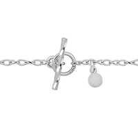 2mm Twist Curb Link Bracelet in Sterling Silver- 7.5 inch