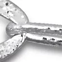 4.5MM Heart Link Bracelet in Sterling Silver