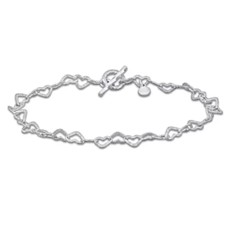 4.5MM Oval Link Bracelet in Sterling Silver