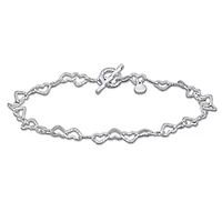 4.5MM Oval Link Bracelet in Sterling Silver