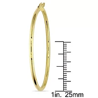 45mm Hoop Earrings in 10K Yellow Gold