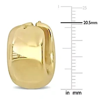 20.5mm Hoop Earrings in 14K Yellow Gold