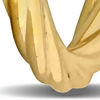 46.5mm Round Hoop Earrings in 14K Yellow Gold