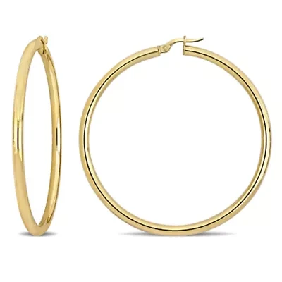 57.5mm Hoop Earrings in 14K Yellow Gold
