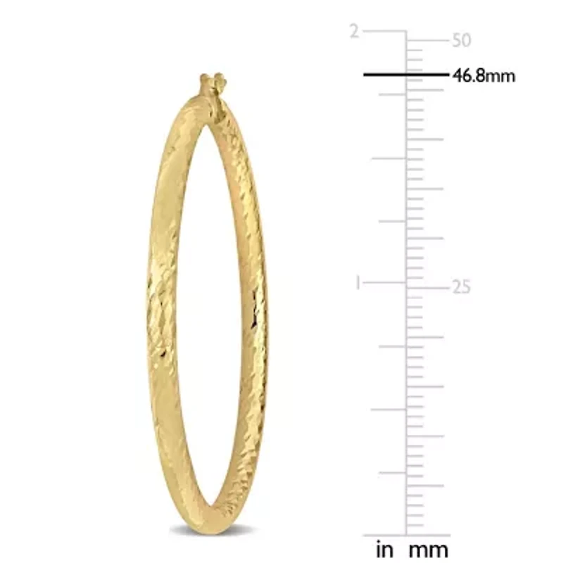46.8mm Hoop Earrings in 14K Yellow Gold