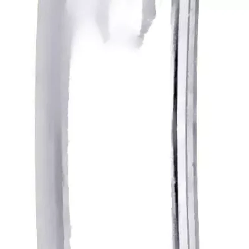 30mm Hoop Earrings in 10K White Gold