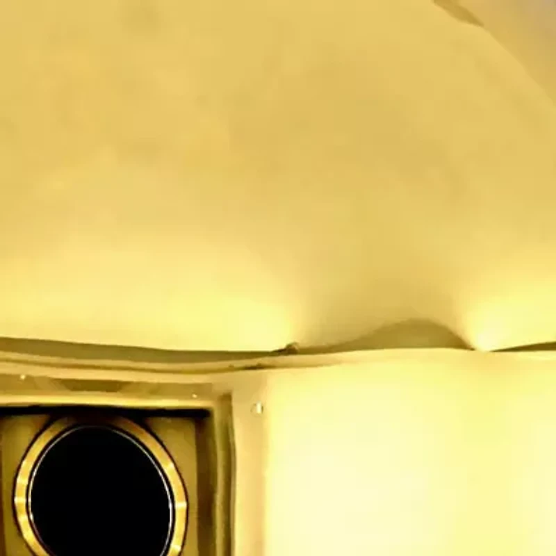 20mm Round Design Earrings in 14K Yellow Gold