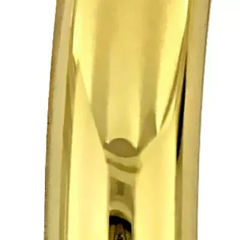 36x49mm Oval Hoop Earrings in 14K Yellow Gold