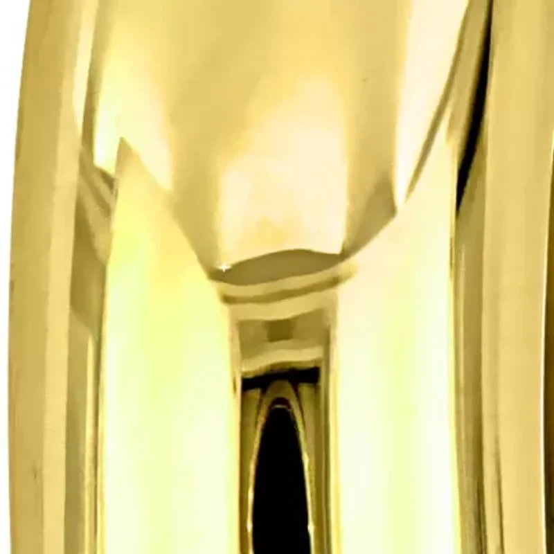 39mm Hoop Earrings in 14K Yellow Gold