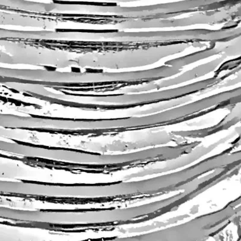 27mm Tear Drop Design Earrings in 14K White Gold