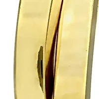 21.5mm 2-Row Square Hoop Earrings in 10K Yellow Gold