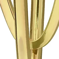 Interconnected Lozenge Drop Earrings in 10K Yellow Gold