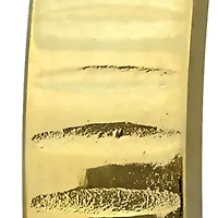 Ribbed C-Hoop Earrings in 14K Yellow Gold