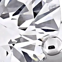 Lab Grown Diamond Ring 10k White Gold