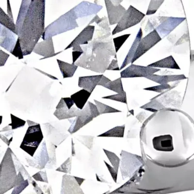 Lab Grown Diamond Ring 10k White Gold