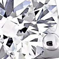 Lab Grown Diamond Ring 10k White Gold