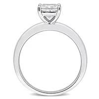 Lab Grown Diamond Ring 10k White Gold