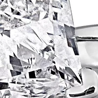 Lab Grown Diamond Ring 18k White Gold