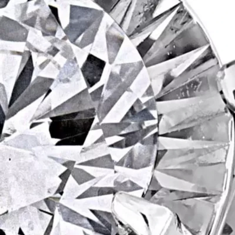 Lab Grown Diamond Semi-Eternity Ring 18k White Gold