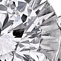 Lab Grown Diamond Semi-Eternity Ring 18k White Gold