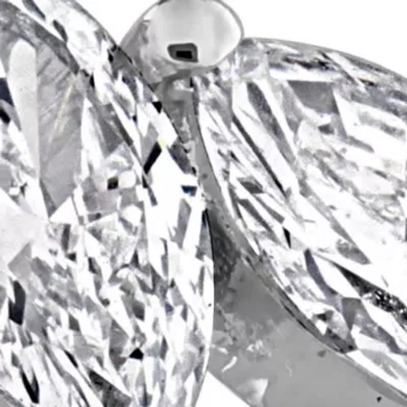 Lab Grown Diamonds Ring 14k White Gold