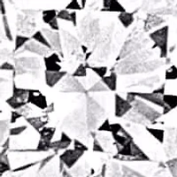 Lab Grown Diamond Necklace in 14k White Gold- 16.25 in