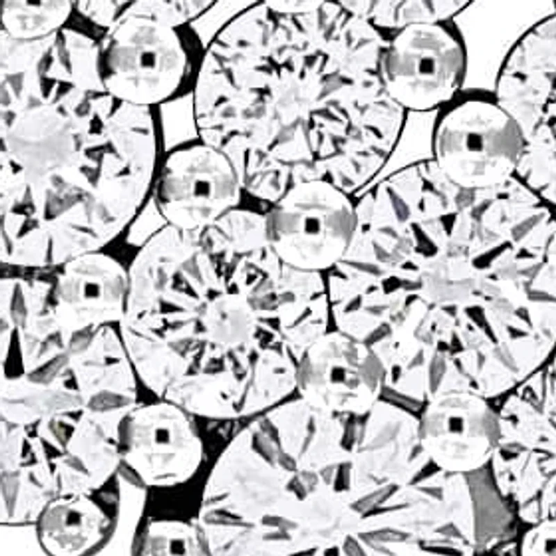 Lab Grown Diamond Necklace in 14k White Gold- 17 in