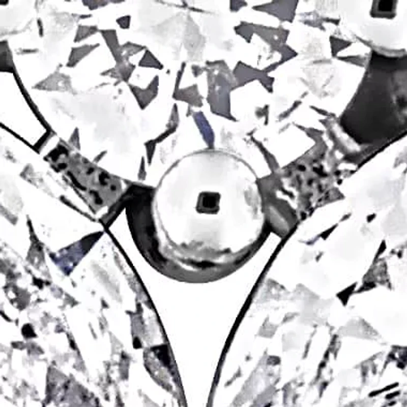 Lab Grown Diamonds Earrings in 14k White Gold