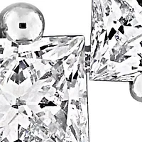 Lab Grown Diamonds Earrings in 14k White Gold