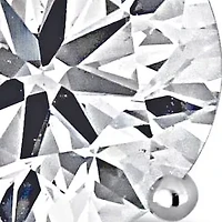 Lab Grown Diamond Earrings in 14k White Gold