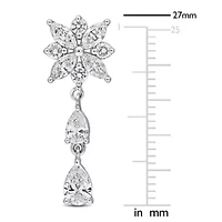 Lab Grown Diamonds Earrings in 14k White Gold