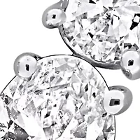 Lab Grown Diamonds Earrings in 14k White Gold