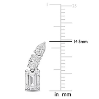 Lab Grown Diamonds Earrings in 14k White Gold