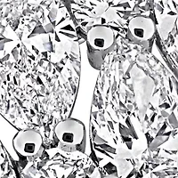 Lab Grown Diamonds Ring 14k White Gold