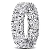 Lab Grown Diamonds Ring 14k White Gold