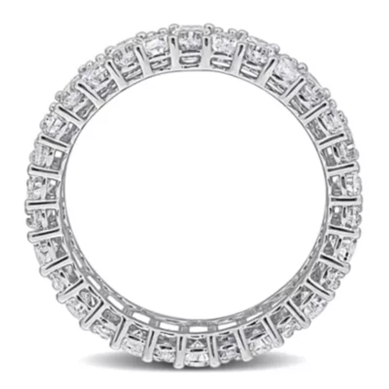 Lab Grown Diamonds Ring 14k White Gold