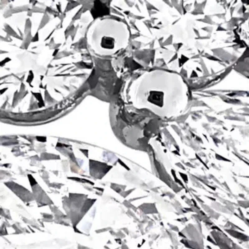 Lab Grown Diamonds Ring 14k White Gold