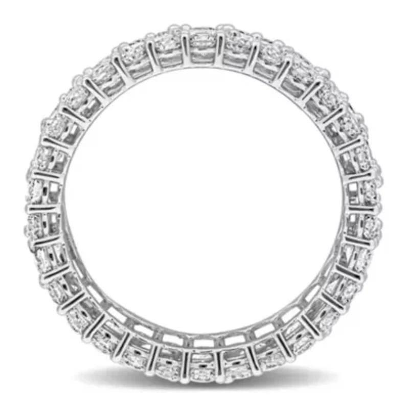 Lab Grown Diamonds Ring 14k White Gold