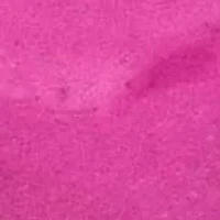 Kid's 15mm Pink Enamel Heart Hoop Earrings in 14K Yellow Gold