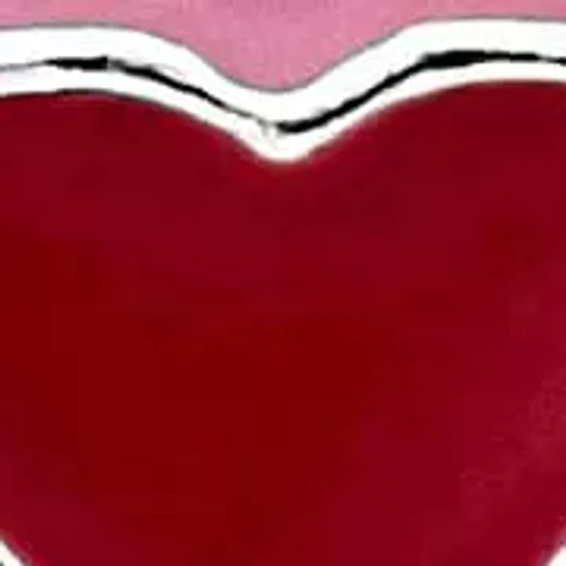 Kid's 2-Piece Set Unicor, Butterfly & Heart Enamel Earrings in Sterling Silver