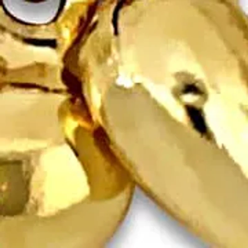 Kid'S Double Heart Charm Station Bracelet In 14K Yellow Gold - 6.5"+ 0.5" Ext.