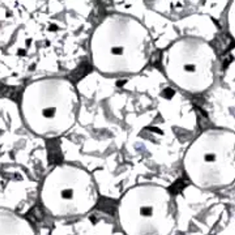 Diamond Flower Earrings in Sterling Silver