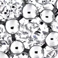 Diamond Flower Earrings in Sterling Silver