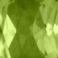 Peridot & White Topaz Earrings in Yellow Plated Sterling Silver