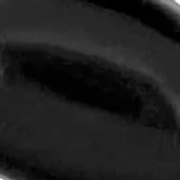 Black Onyx Necklace in Yellow Plated Sterling Silver - 18"+ 2"ext