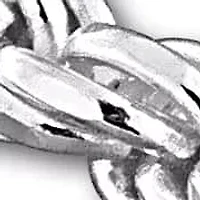 Chain Bracelet in Sterling Silver, 8"