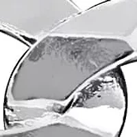 6.1mm Diamond Cut Curb Bevelled Necklace in Sterling Silver, 18"