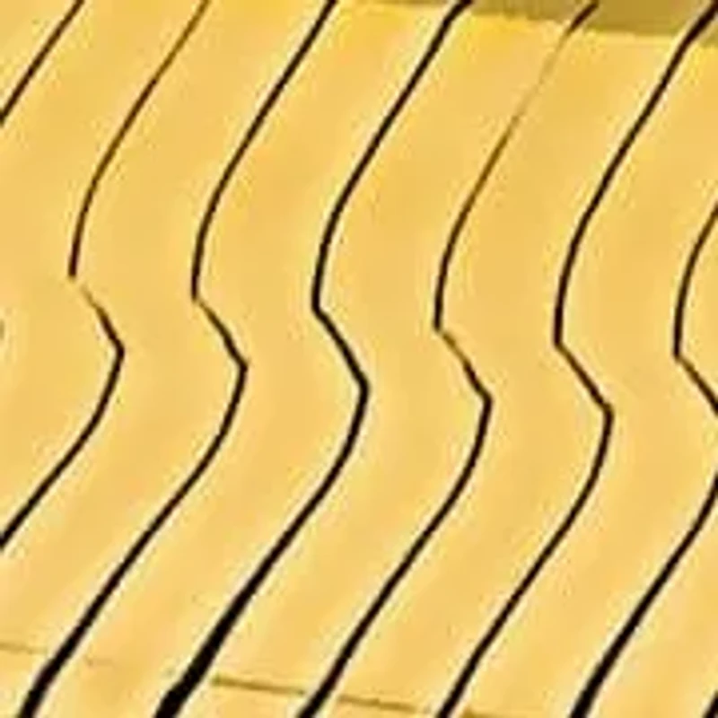 5.35mm Herringbone Bracelet in Yellow Plated Sterling Silver, 7.5"